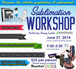 Summer Sublimation Workshop with Coastal Business